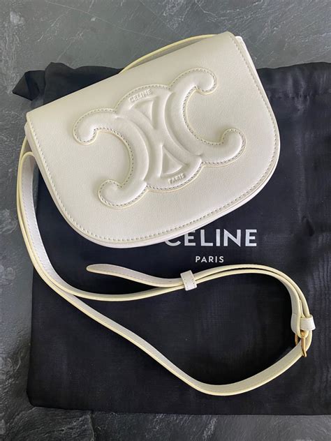 celine folco bag white|WOMEN'S LUXURY WHITE HANDBAGS .